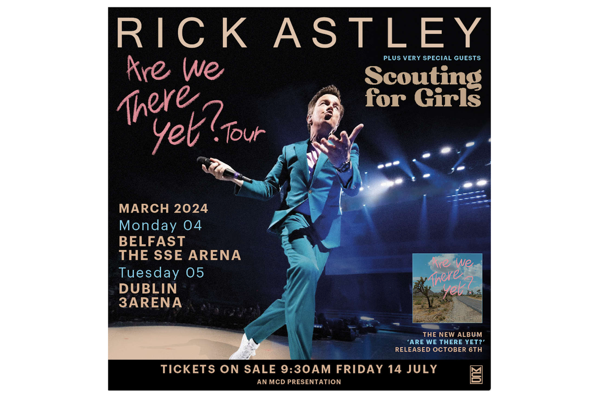 Rick Astley at Utilita Arena Newcastle