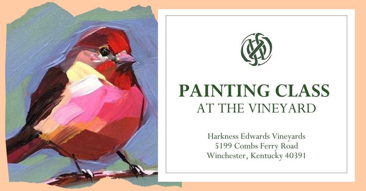 Painting Class at The Vineyard