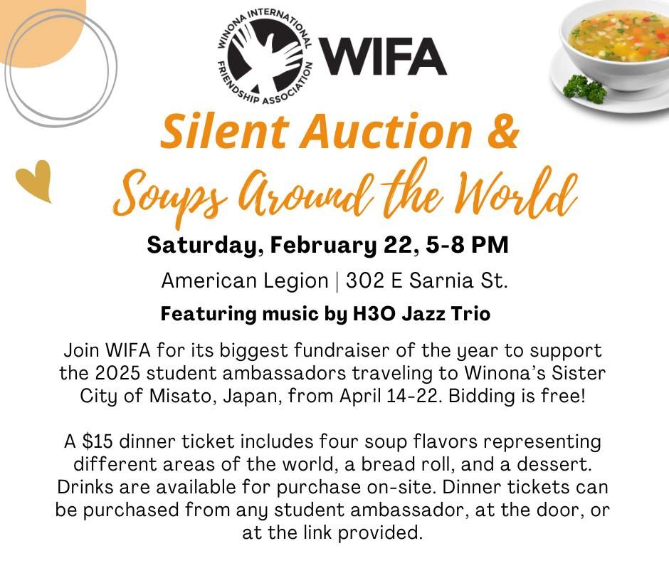 WIFA Silent Auction & Soups Around the World