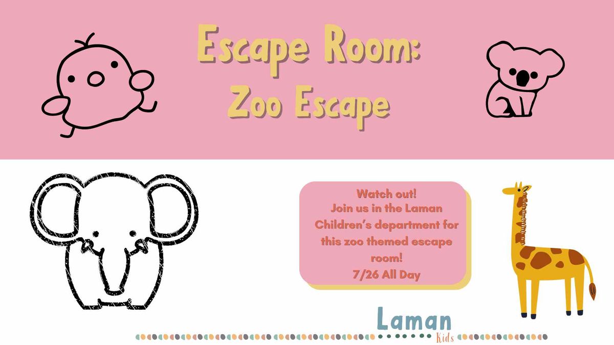 Escape Room: Zoo Escape