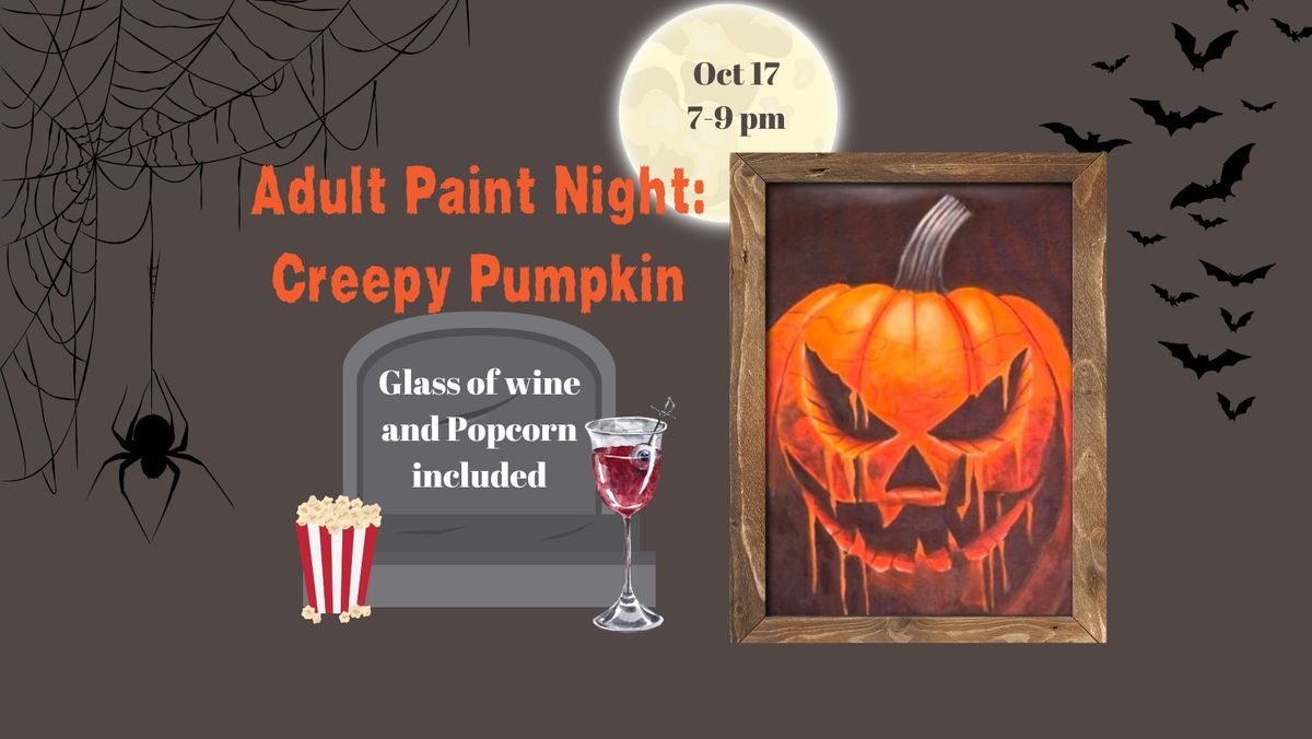 Creepy Pumpkin Paint Night