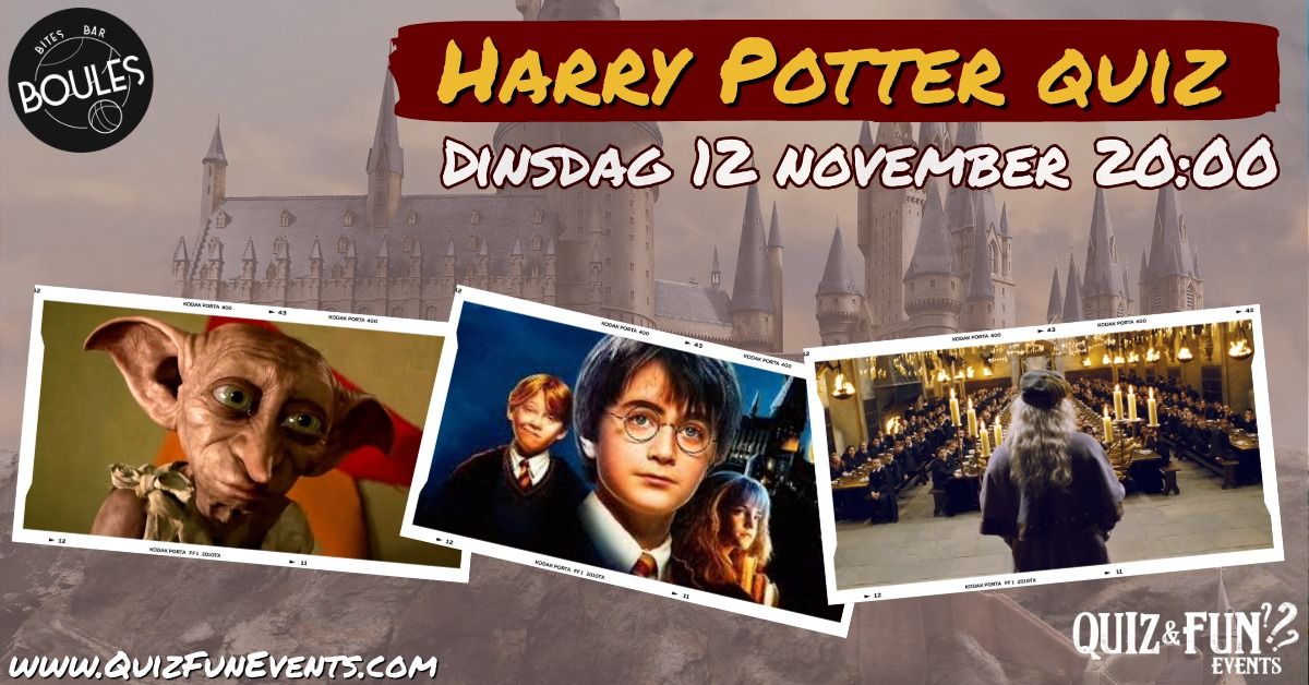 De Harry Potter Quiz | Nijmegen (sold out)