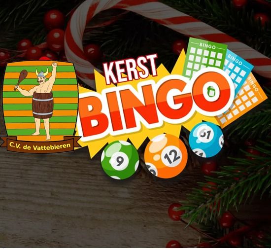 Vattebieren Kerstbingo