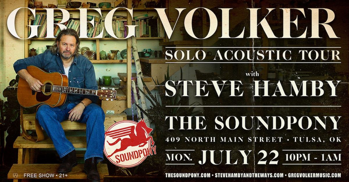 Greg Volker and Steve Hamby at The Soundpony