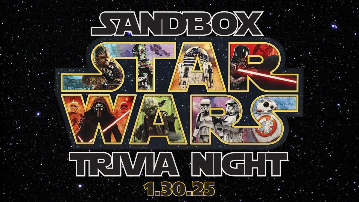 Star Wars Trivia Night at Sandbox