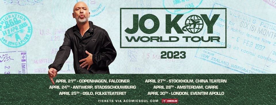 Jo Koy (US)\/\/China Teatern, Stockholm\/\/27. april 2023