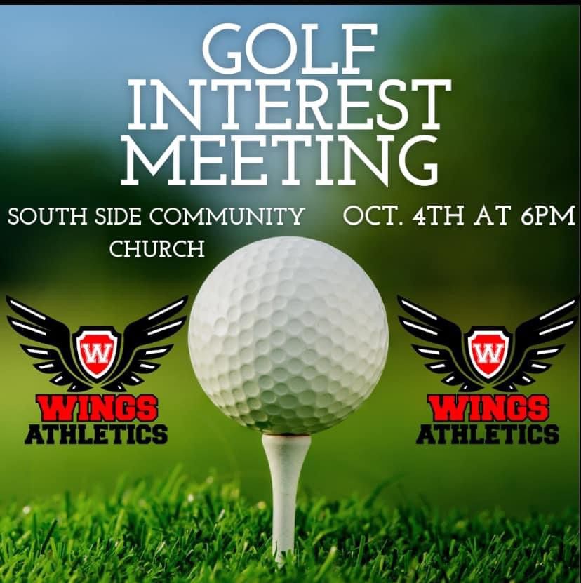 WINGS Athletics Golf Interest Meeting