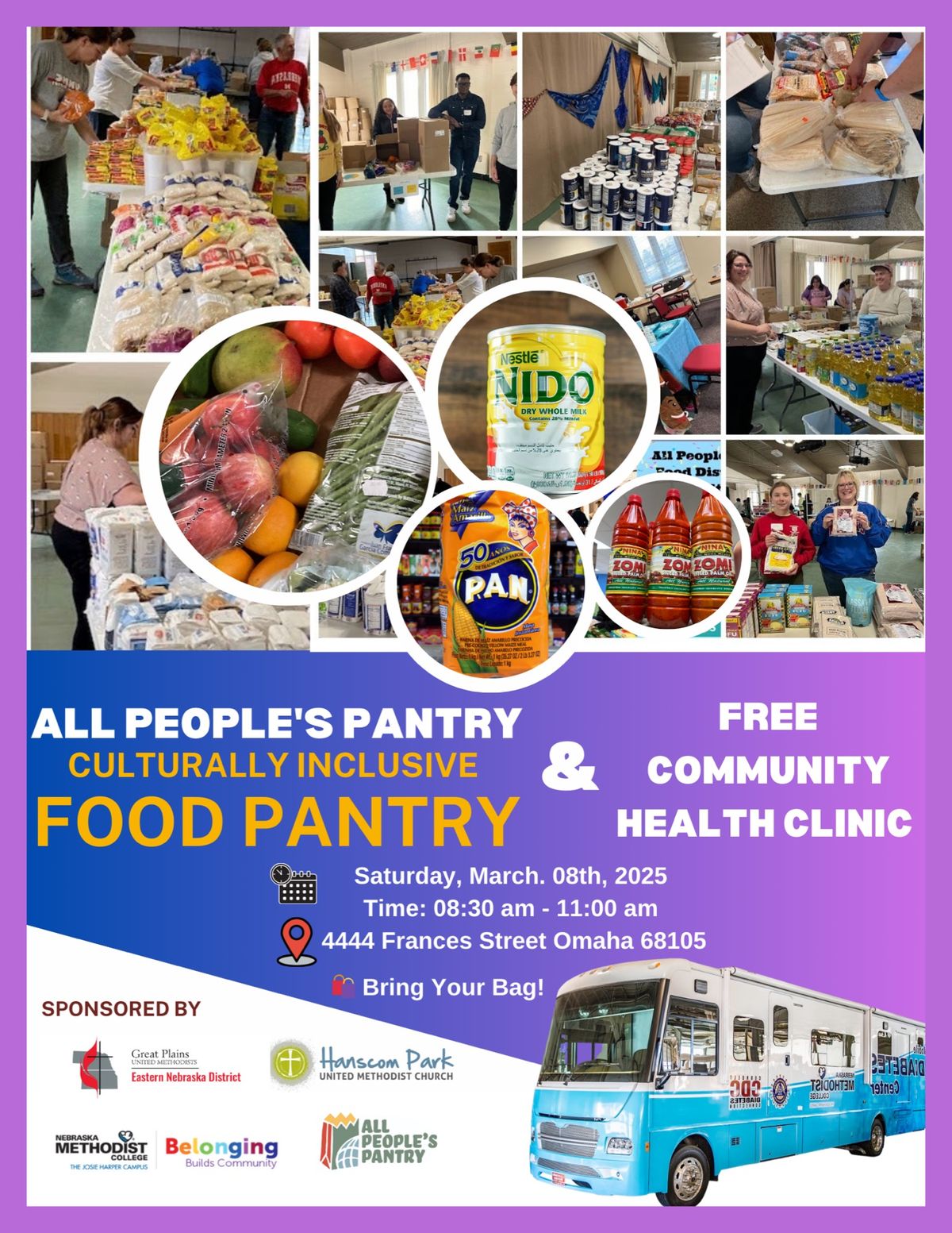 A Culturally Inclusive Food Pantry And Free Community Health Clinic