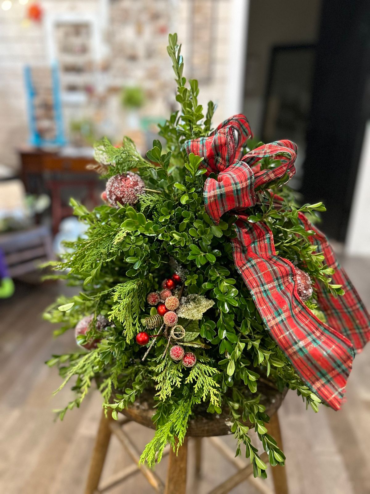 Boxwood & Cedar Christmas Tree Class