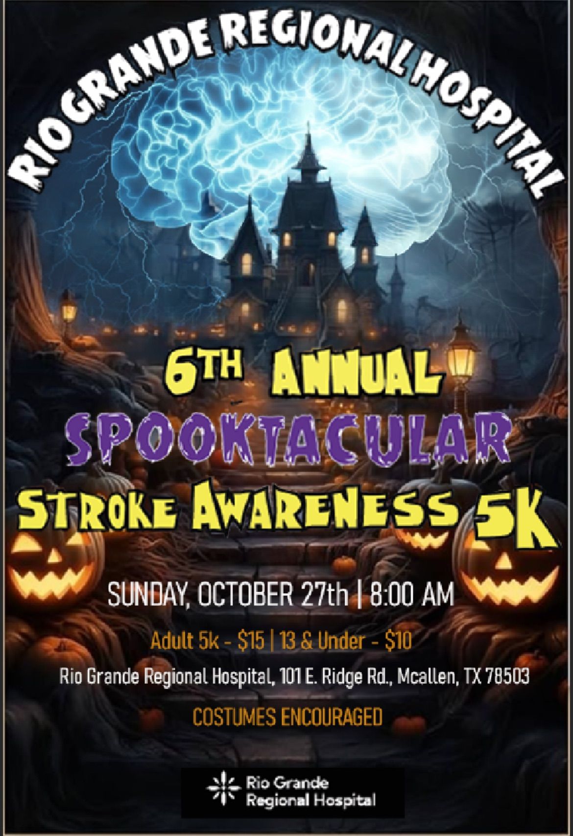 6th Annual Spooktacular Stroke Awareness 5K 