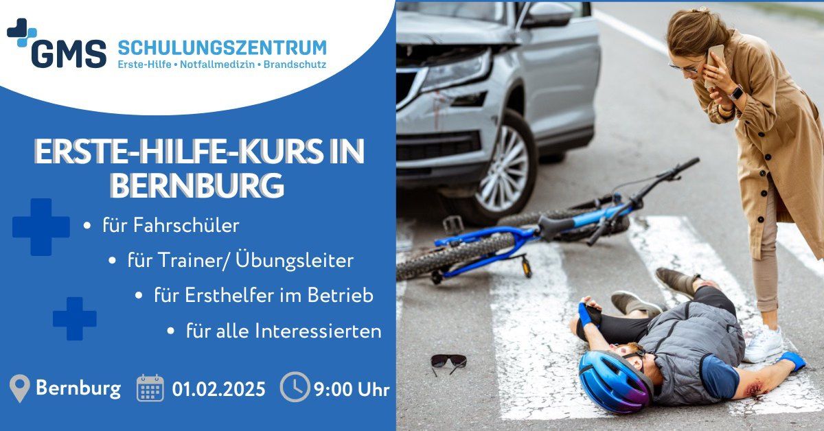 Erste-Hilfe-Kurs in Bernburg