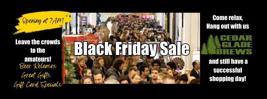 Black Friday in the Glade!