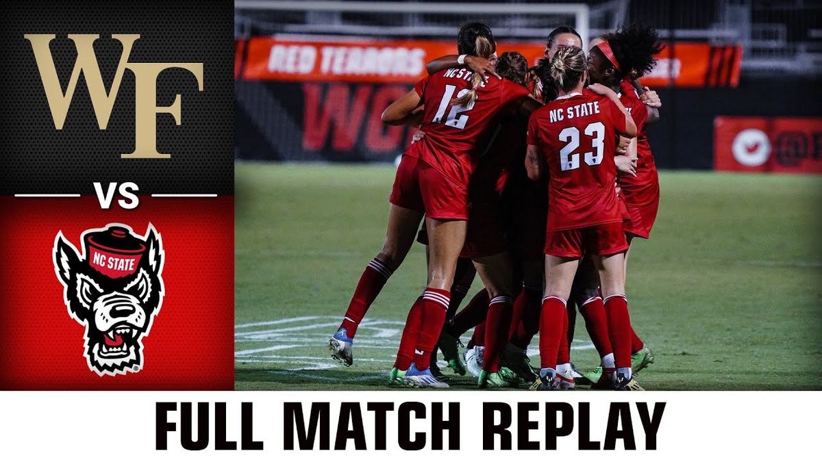 NC State Wolfpack at Wake Forest Demon Deacons Womens Soccer