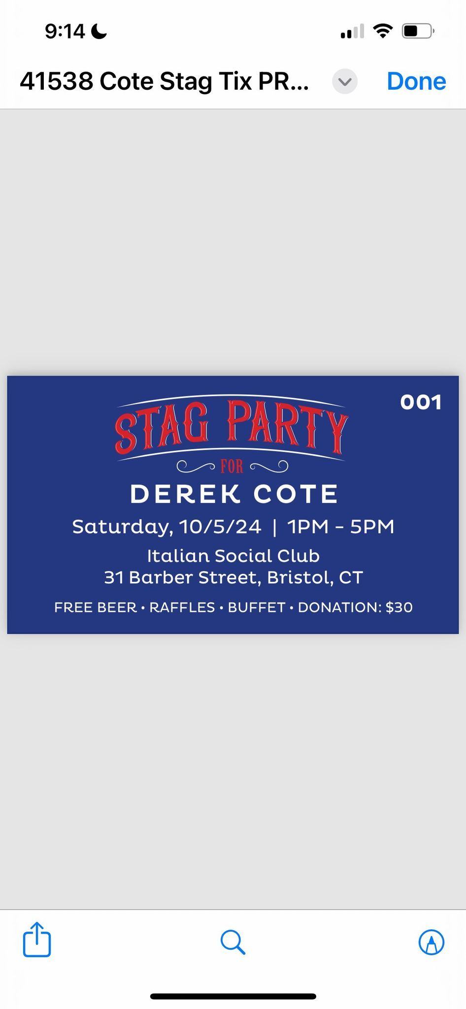 Derek Cote Stag 