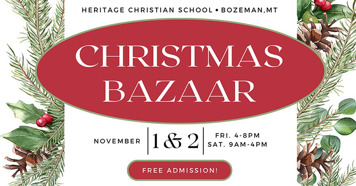 11th Annual Heritage Christian - Christmas Bazaar