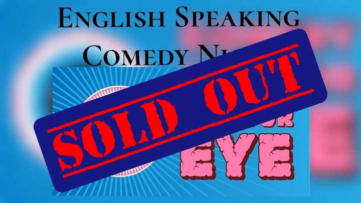 BrauArt goes Comedy - Comedy In Your Eyes - English Speaking Comedy Night - SOLD OUT