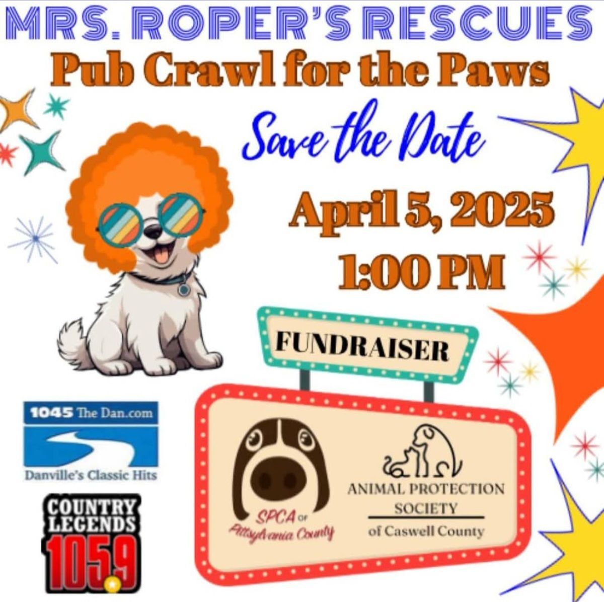 Mrs Roper's Rescues - a Pub Crawl for the Paws