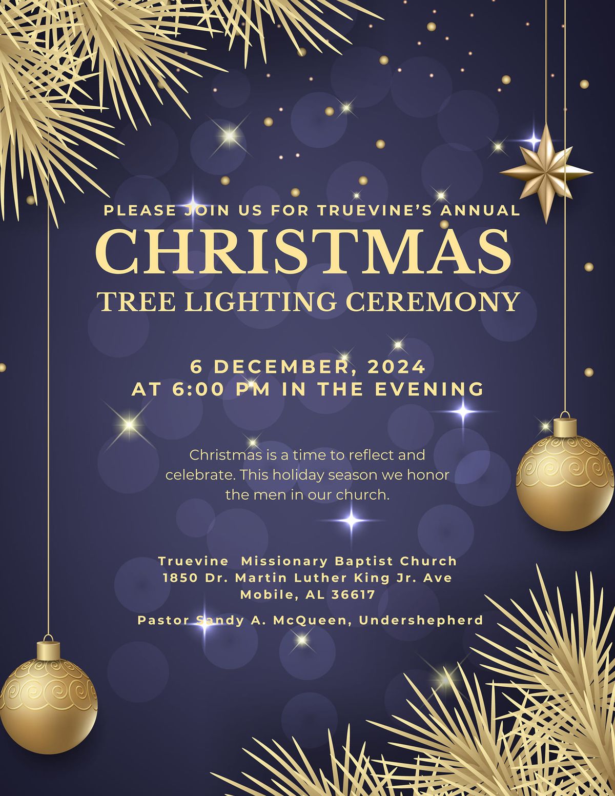 Truevine Christmas Tree Lighting Ceremony