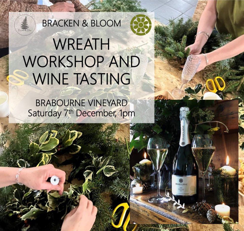 Wreath Making and Wine Tasting 