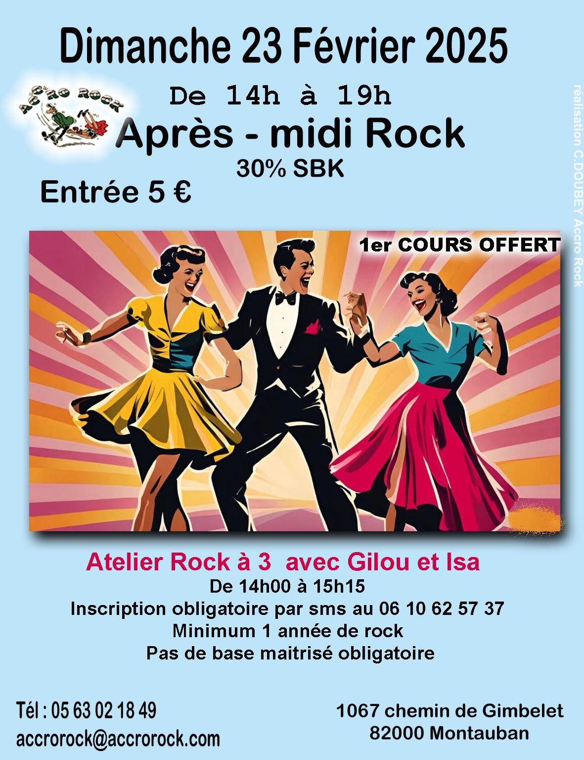 Atelier Rock \u00e0 3 et Apr\u00e8s-Midi Rock