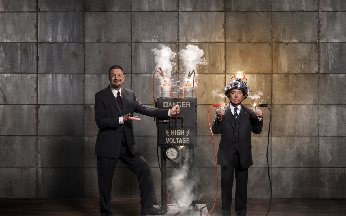 Penn and Teller at Mesa Arts Center - Ikeda Theater