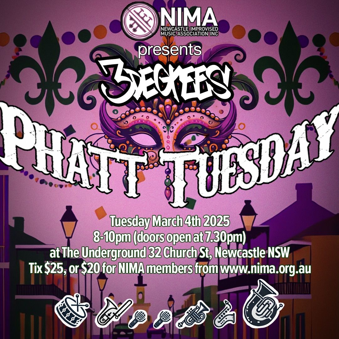 Phatt Tuesday with 3Degrees at the Underground