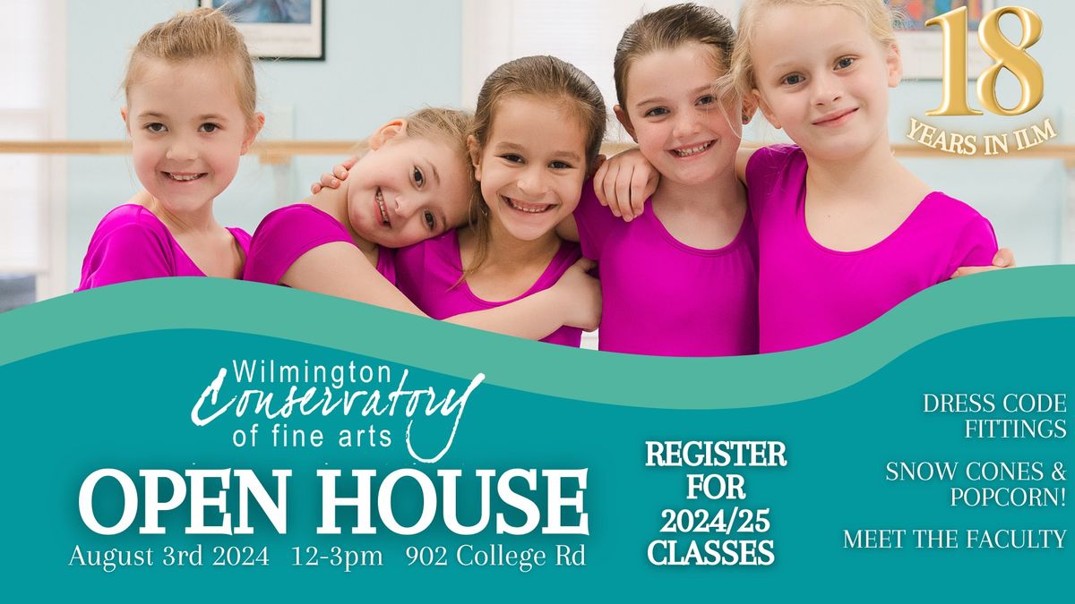 Wilmington Conservatory: Annual Open House Event