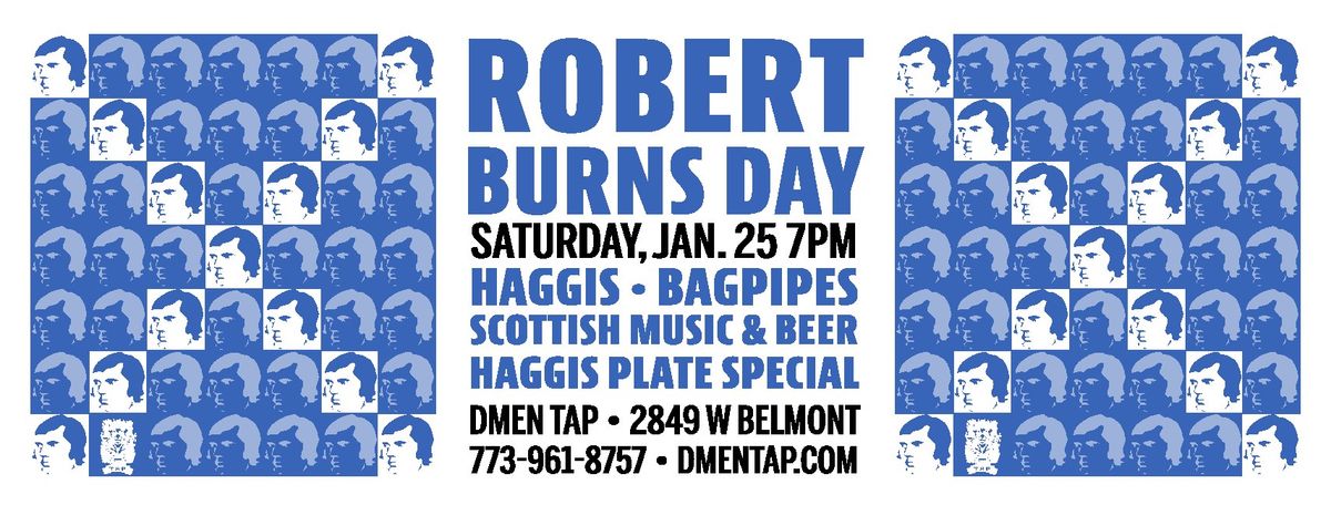 Robert Burns Day at DMen Tap!