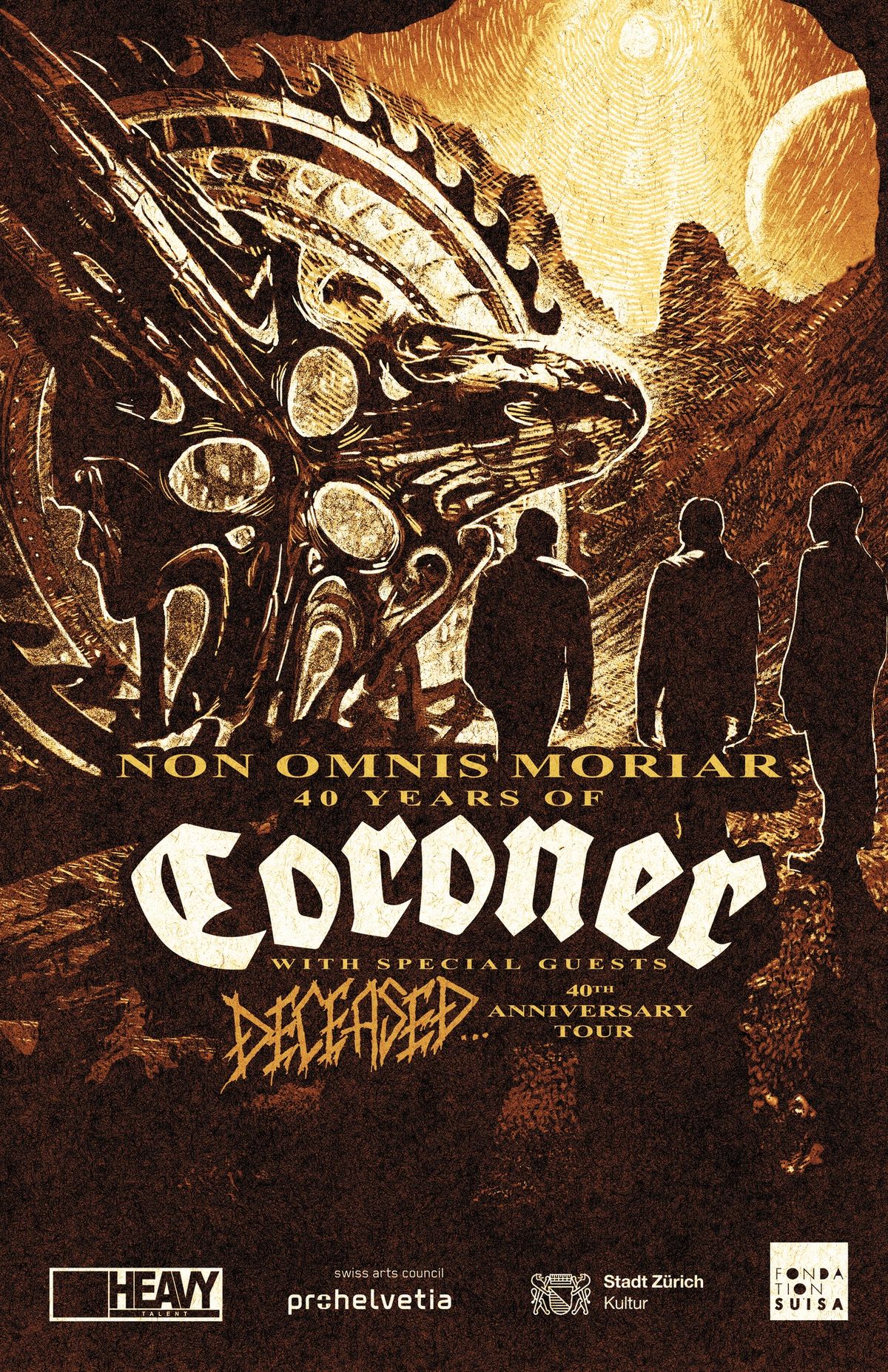 Coroner - Celebrating 40 Years- at Red Flag