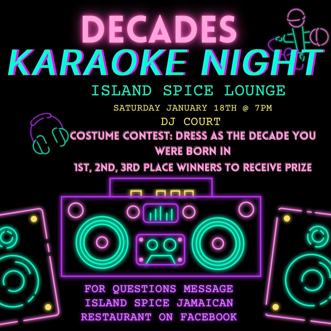 DECADES Karaoke Night