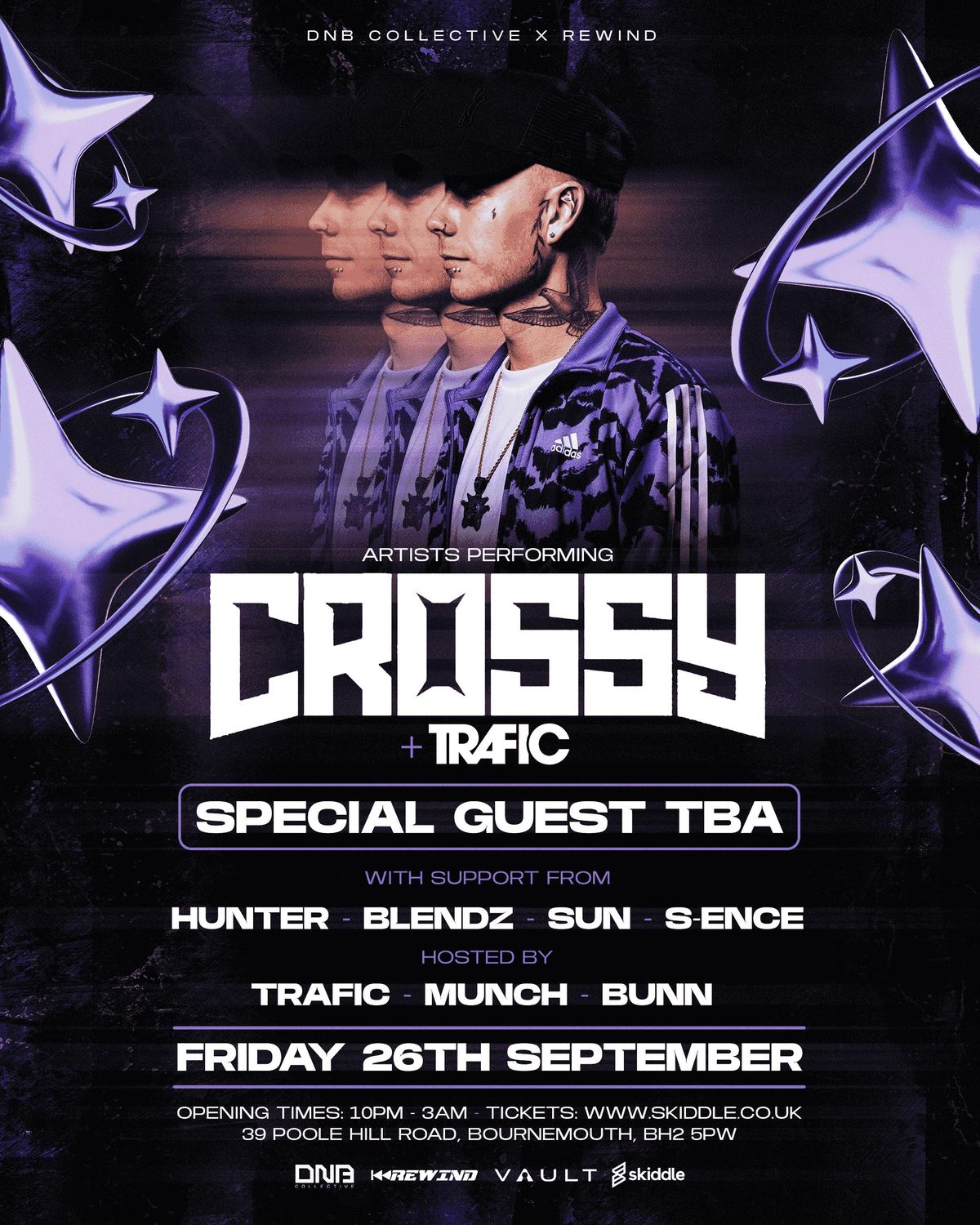 DNB Collective X Rewind Presents: Crossy + More
