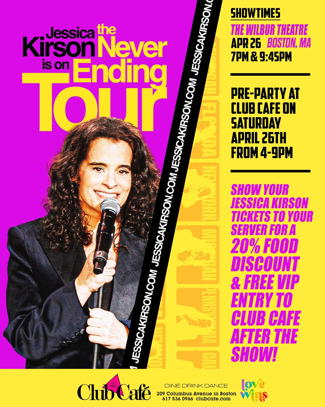 Jessica Kirson at Coral Springs Center