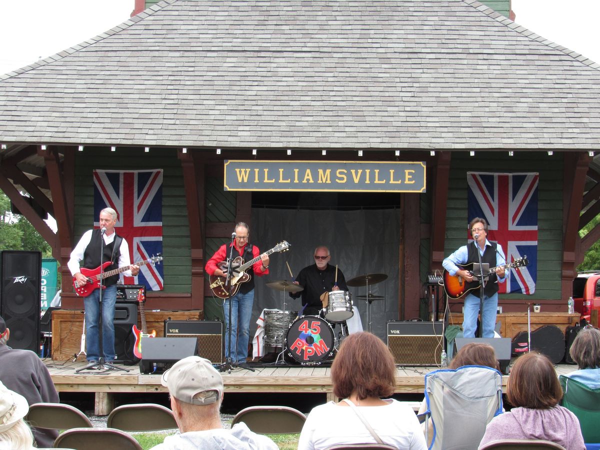 "A British Invasion"  with local band - 45 RPM