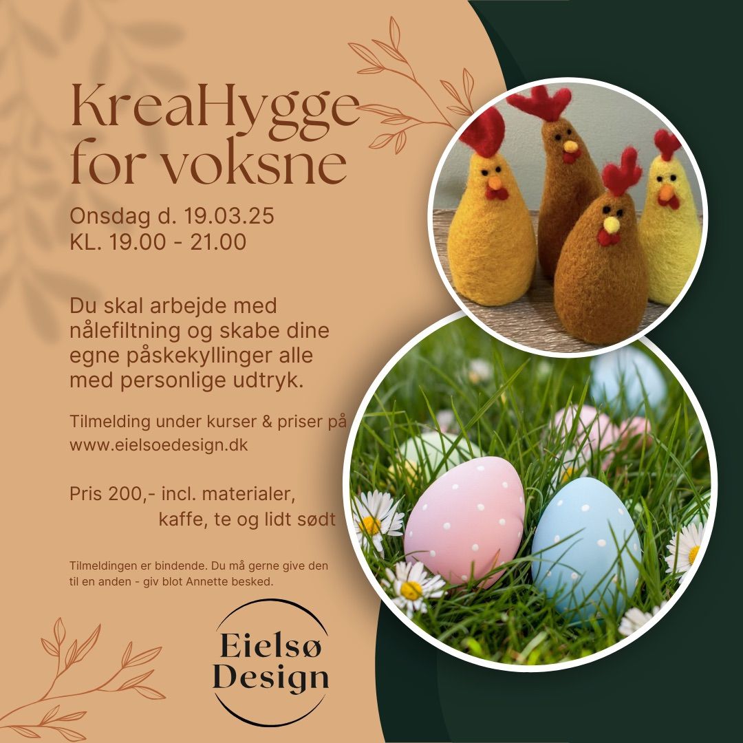 Kreahygge d 19.03 - p\u00e5skekylling 