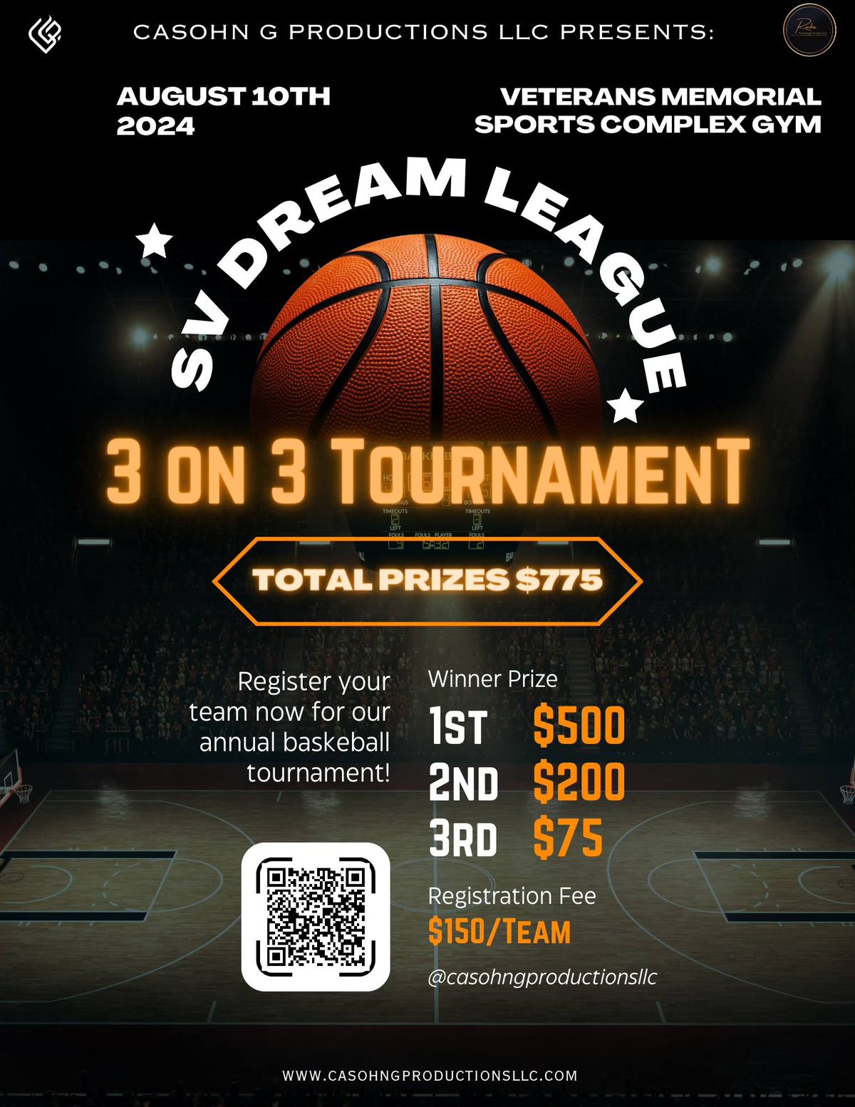 SV Dream League 3 on 3 Basketball Tournament