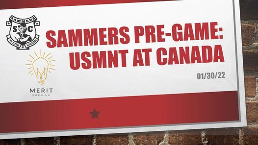 SAMMERS PRE-GAME: USMNT at Canada (2022 World Cup Qualifying)