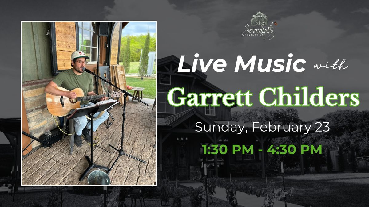 Live Music with Garrett Childers