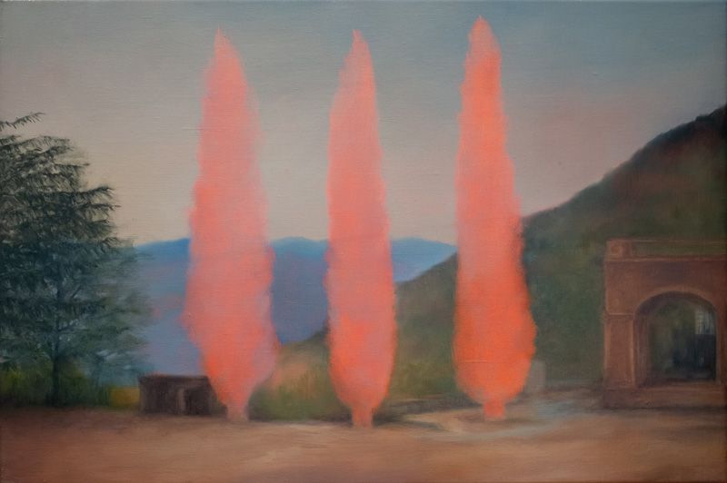 Kirrily Hammond - 'Noctilucent', paintings