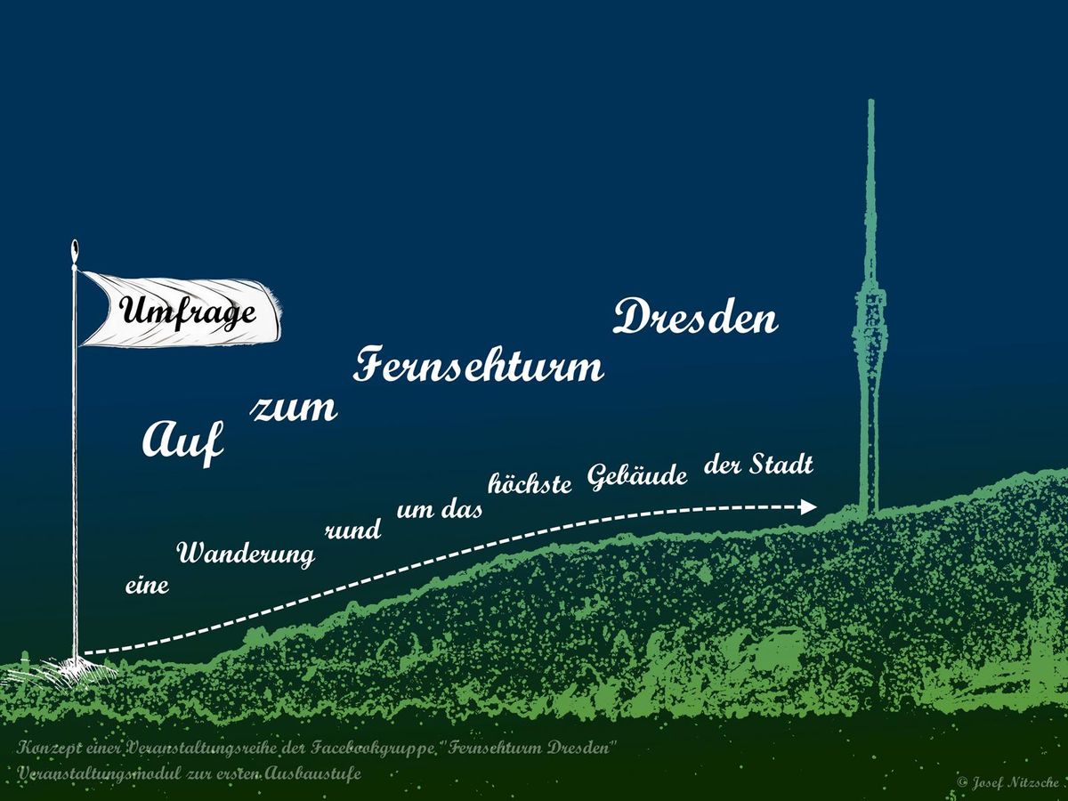 Auf zum Fernsehturm Dresden