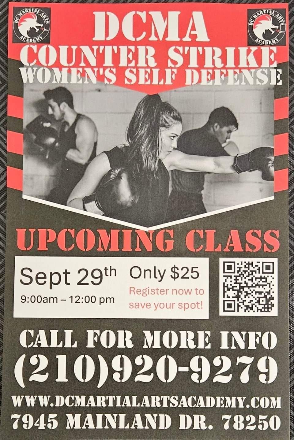 Women's Self Defense Class