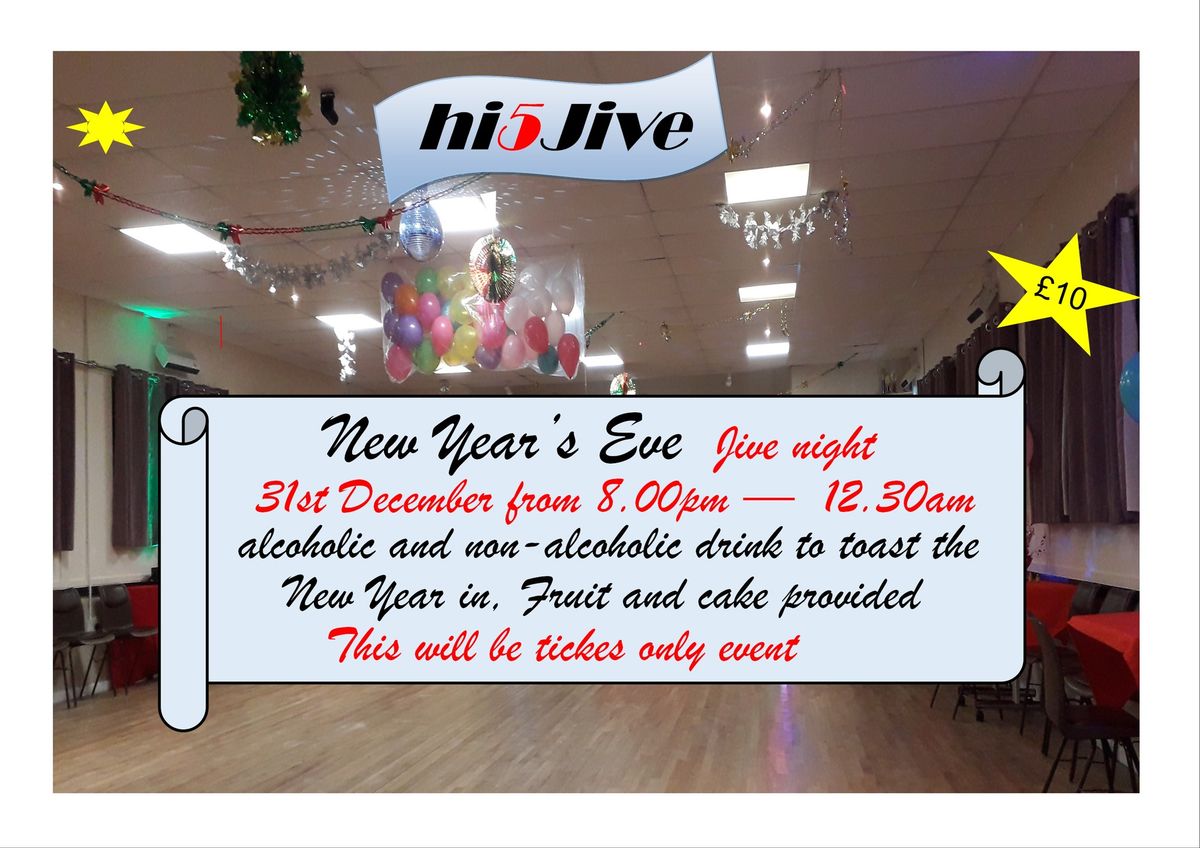 hi5jive New Year\u2019s Eve party