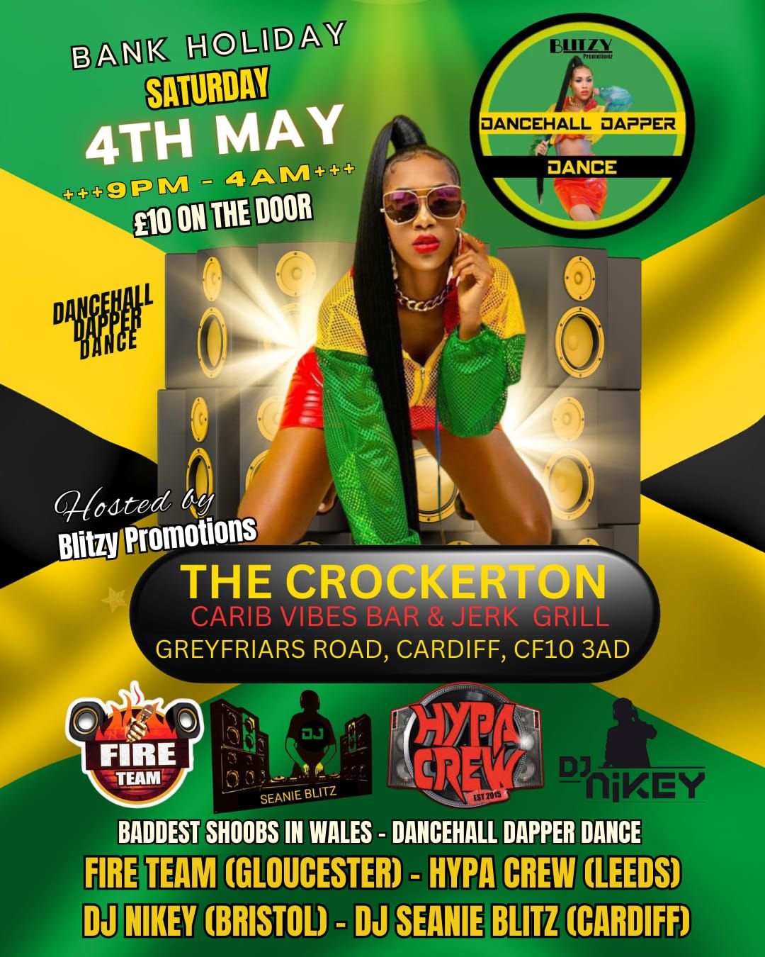 Dancehall Dapper Dance (4th May) Carib Vibes Bar At The Crockerton 