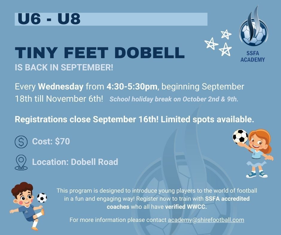 SSFA Tiny Feet Program Dobell