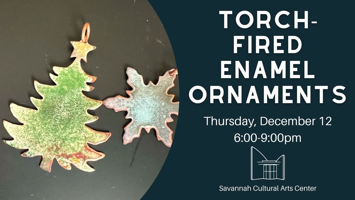 Torch-Fired Enamel Ornaments Workshop