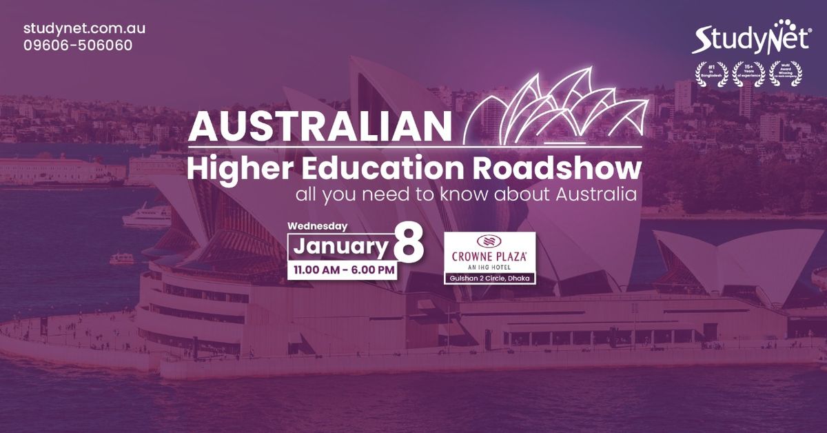 Australian Higher Education Roadshow!