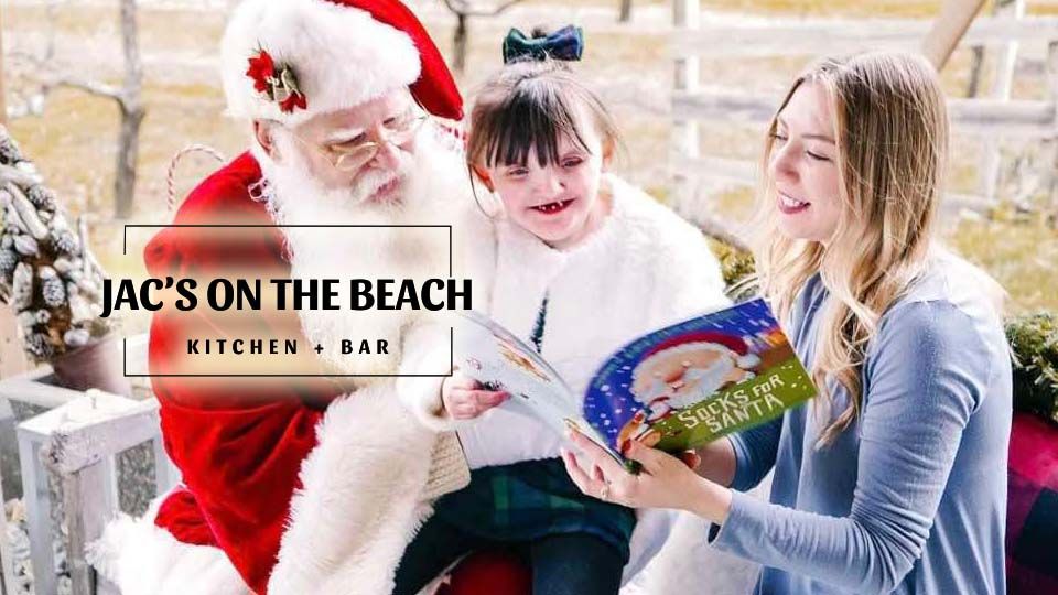 Dinner with Santa @ Jac's on the Beach Kitchen & Bar