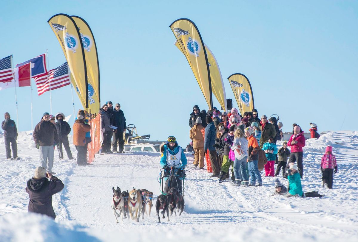 The 2025 Pedigree Stage Stop Sled Dog Race in Lander, WY