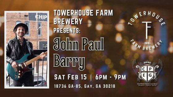 Saturday Live Music with John Paul Barry!