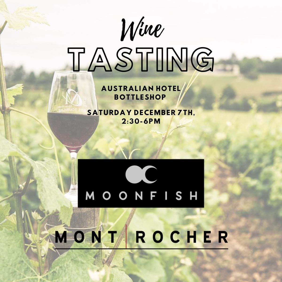 Moonfish Wine Tasting @ Australian Hotel Bottleshop, McGraths Hill