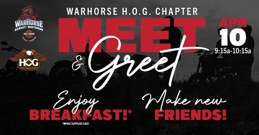 Hog Chapter Meet Greet Live Music War Horse Harley Davidson Ocala 10 April 21